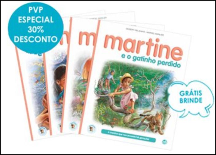 Martine - 4 Livros de Histórias