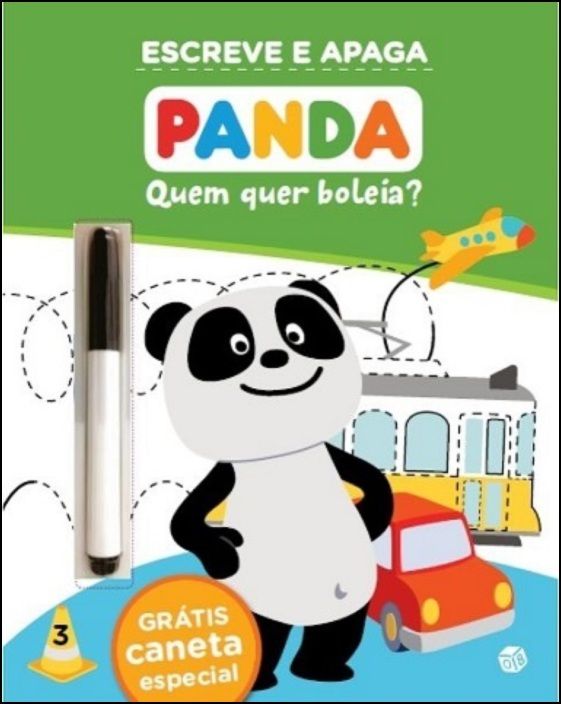 Escreve e Apaga - Panda - Quem Quer Boleia?