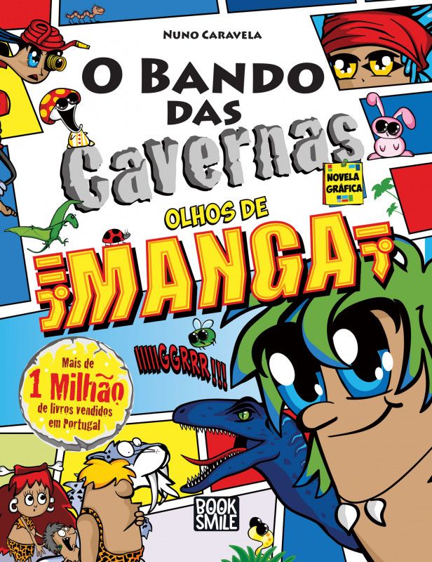 O Bando das Cavernas Novela Gráfica 3 - Olhos de Manga