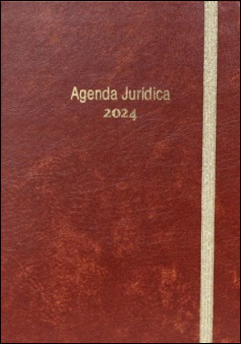 Agenda Jurídica Tradicional 2024 - Bolso Castanho