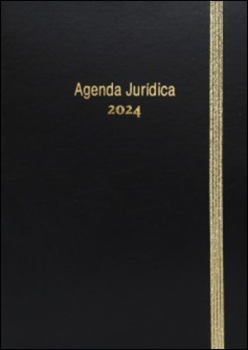 Agenda Jurídica Tradicional 2024 - Bolso Preto