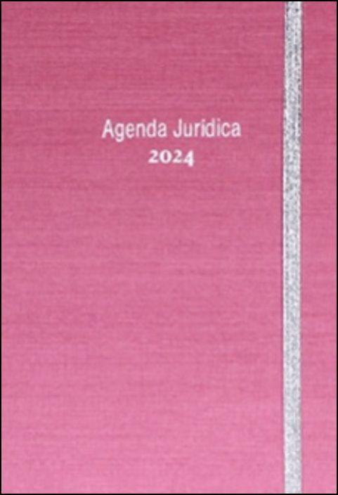 Agenda Jurídica Tradicional 2024 - Bolso Rosa