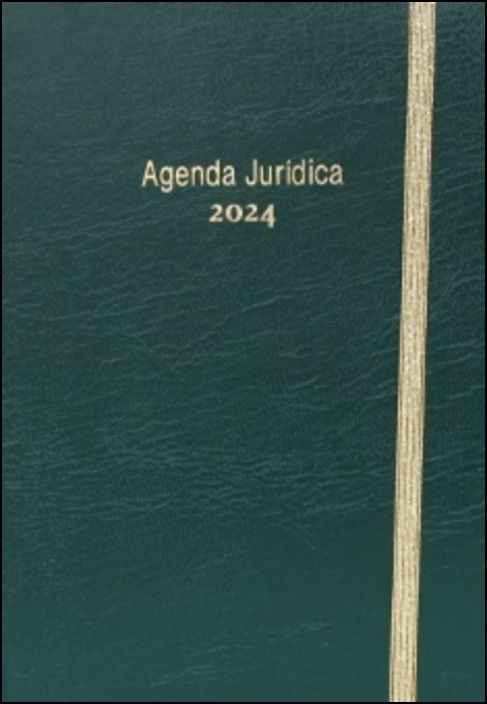 Agenda Jurídica Tradicional 2024 - Bolso Verde