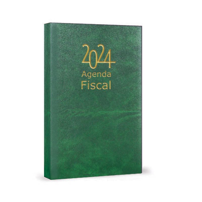 Agenda Fiscal 2024 - Tradicional Verde Matizado