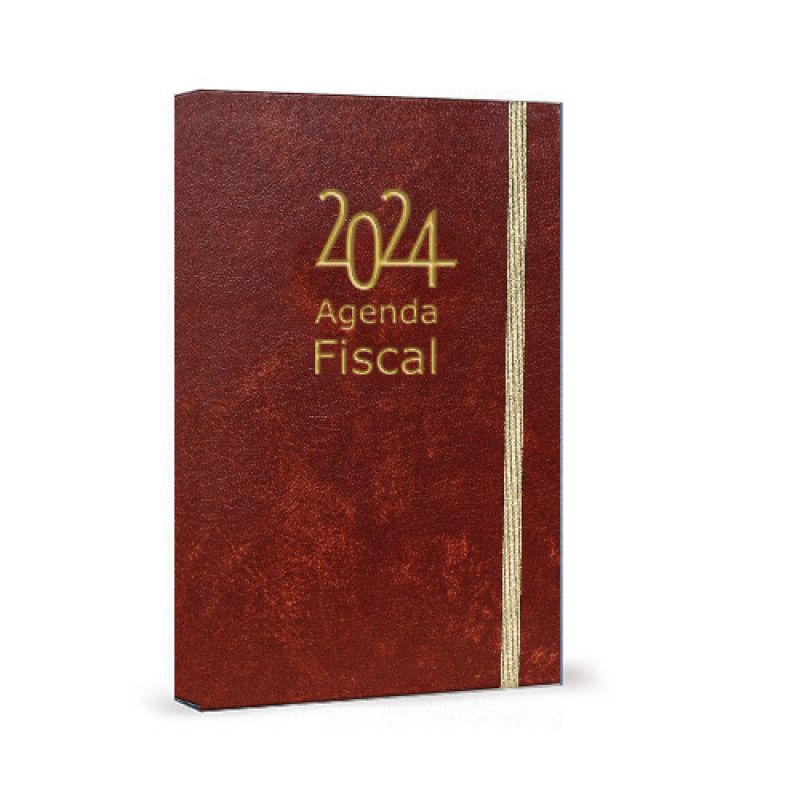 Agenda Fiscal 2024 - Edição de Bolso Castanho 