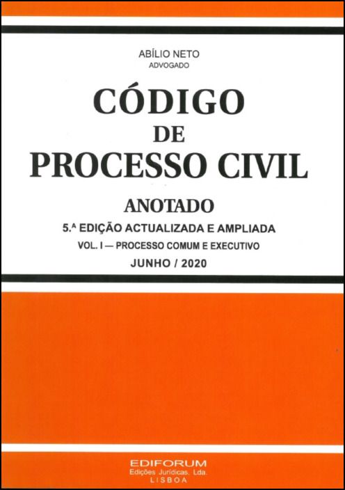 Novo Código de Processo Civil Anotado - 5ª Edição Revista e Ampliada