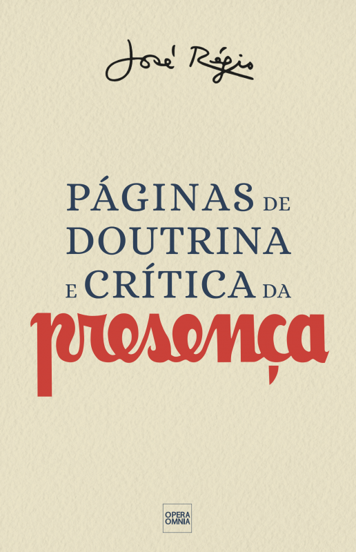 Páginas de Doutrina e Crítica da Presença 