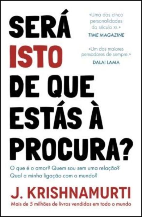 Será Isto de que Estás à Procura?