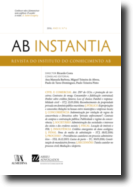 Revista do Instituto do Conhecimento AB Instantia (Assinatura 2016)