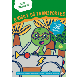 Carros: 123: Livro De Actividades Com Autocolantes  