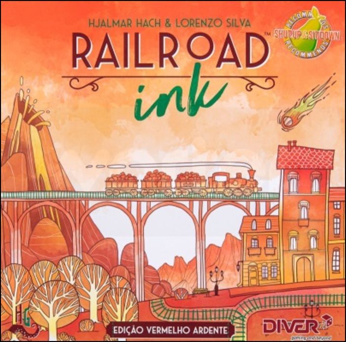 RailRoad Ink: Vermelho Ardente (PT)