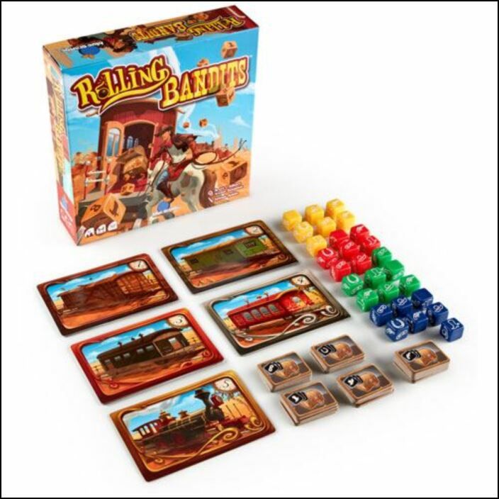 Rolling Bandits - Jogo de Tabuleiro