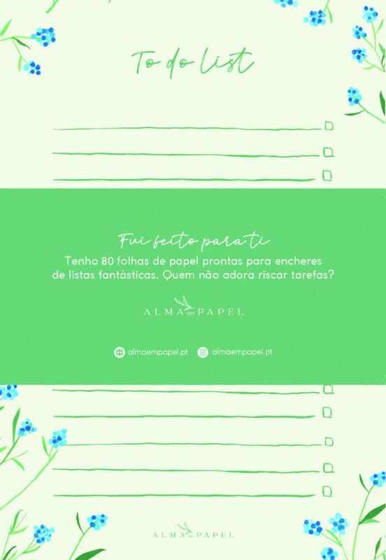 To Do List Hortênsias