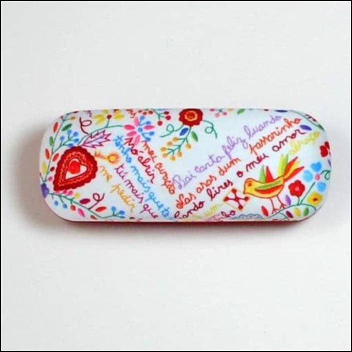 Caixa Para Óculos Lenço de Namorados