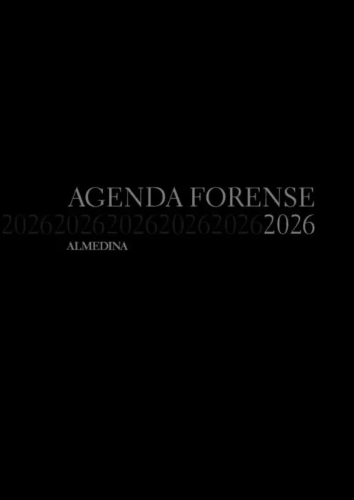 Agenda Forense 2026 Bolso - (Preto)