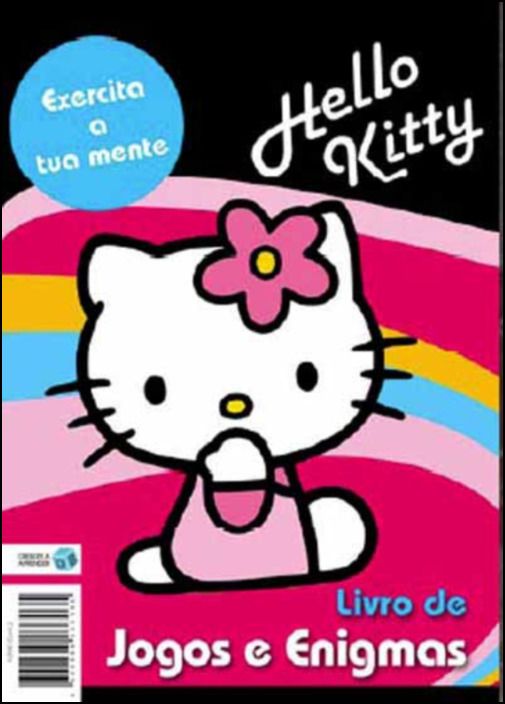 Hello Kitty: Exercita a tua Mente - Livro de Jogos e Enigmas