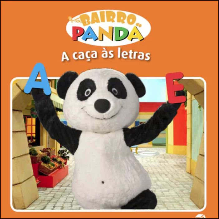 Bairro do Panda - Livro de Histórias: A Caça às Letras