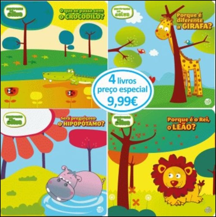 Surpresas na Selva- Pacote de 4 Livros
