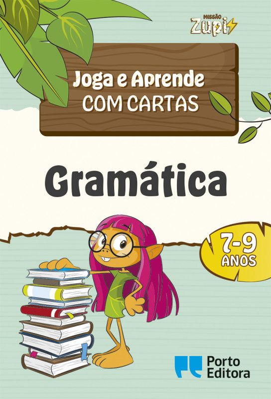 MISSÃO Zupi - Gramática - Joga e Aprende com cartas - 7-9 anos