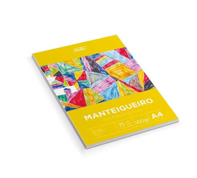 Bloco Papel Manteigueiro A4 100Grs 25Fls