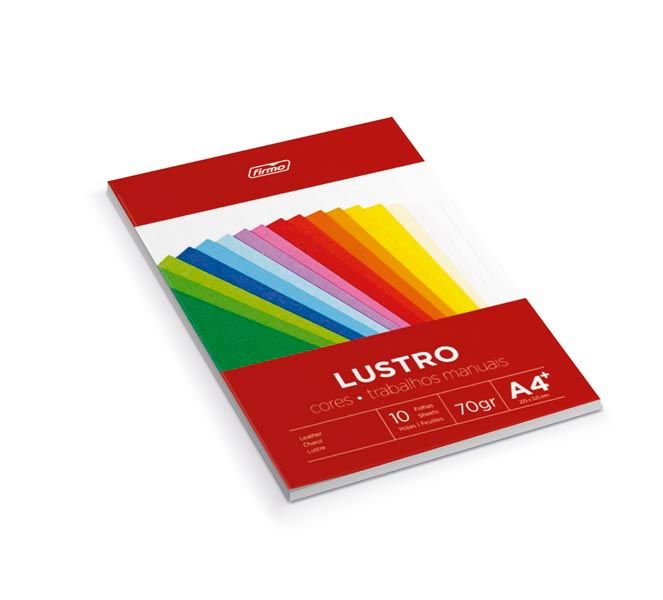 Bloco Papel Lustro A3+ (32X48) 10Fls