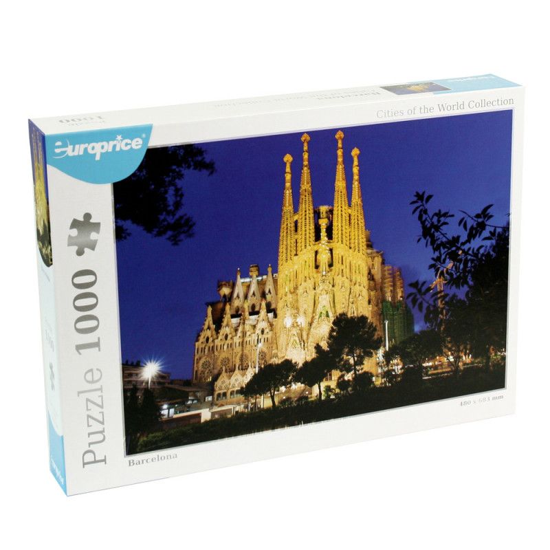 Puzzle Cities of the World - Barcelona 1000  Pcs