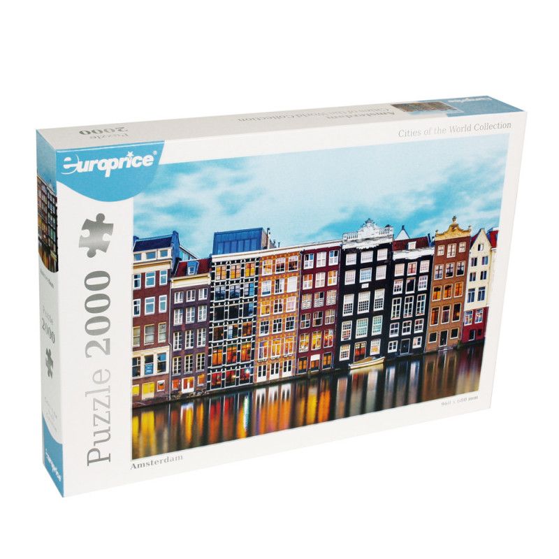 Puzzle Cities of the World - Amsterdam 2000 Pcs