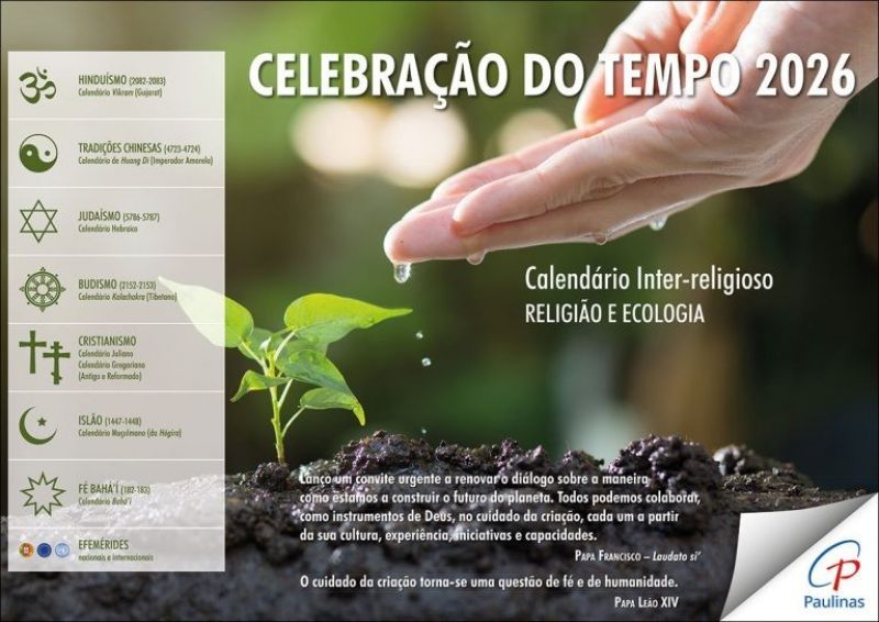 Celebração do Tempo 2026 - Calendário Inter-Religioso