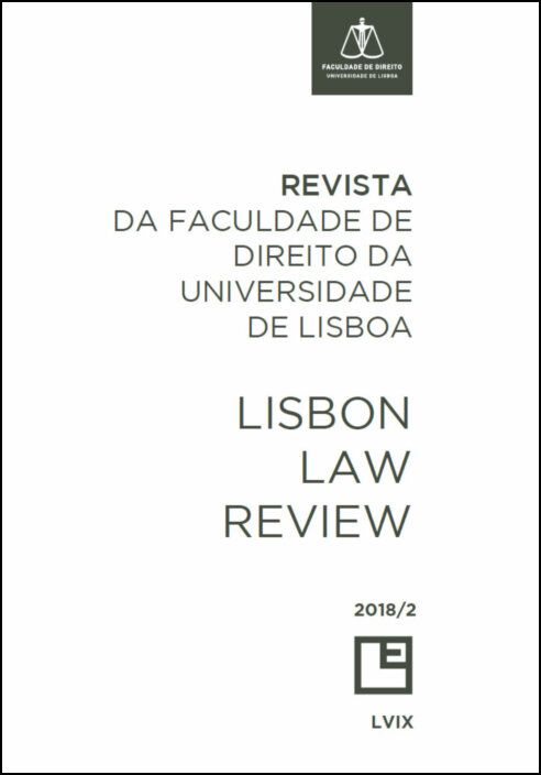 Revista da Faculdade de Direito da Universidade de Lisboa - Lisbon Law Review An