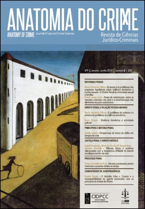 Anatomia do Crime N.º 9