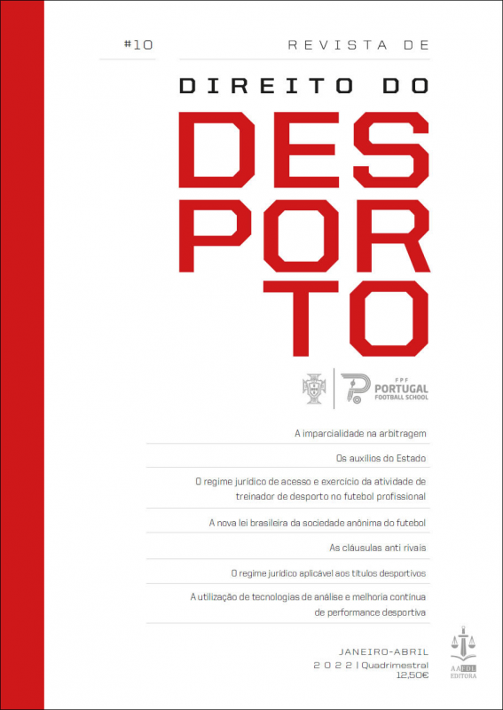 Revista de Direito do Desporto N.º 10