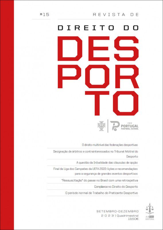 Revista de Direito do Desporto N.º 15