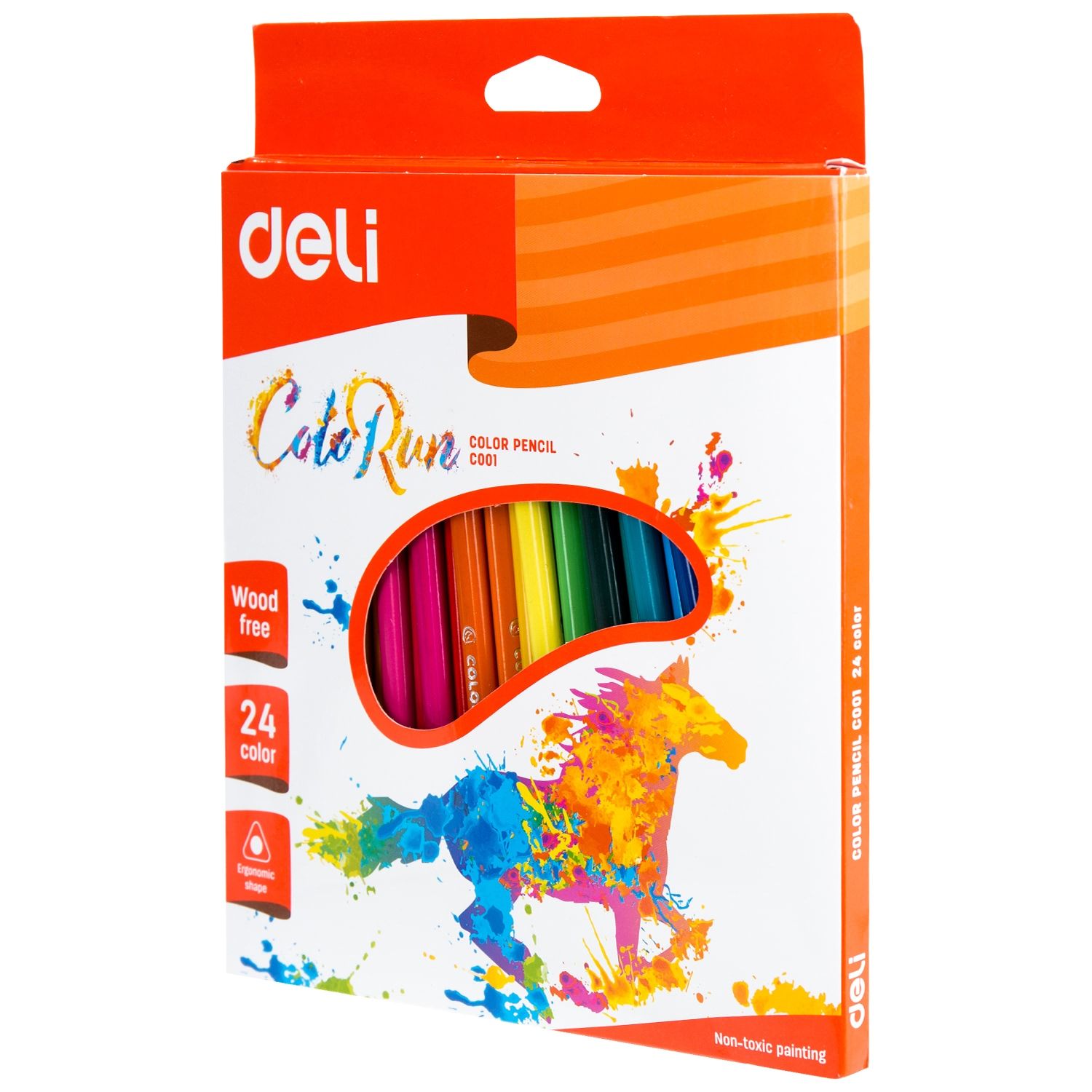 Lapis Cor Deli Colorun Eco 24 Cores  