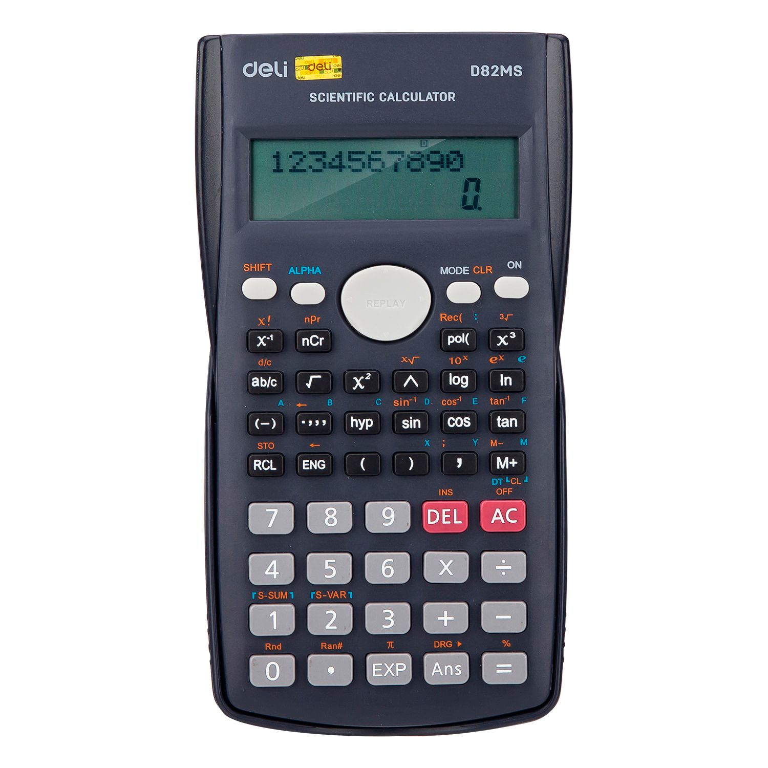 Calculadora Deli Core 10+2Dig. Blt.