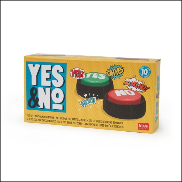 Set of 2 Sound Buttons - Yes & No