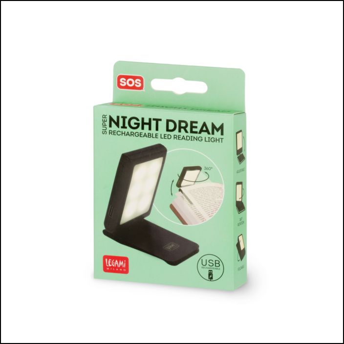 Rechargeable Led Reading Light - Super Night Dream