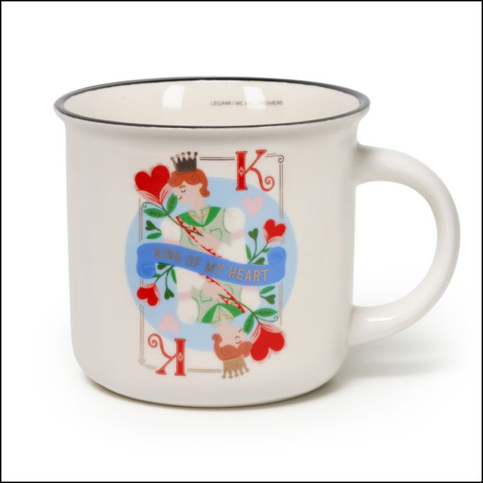 New Bone China Porcelain Mug - Cup-Puccino - King