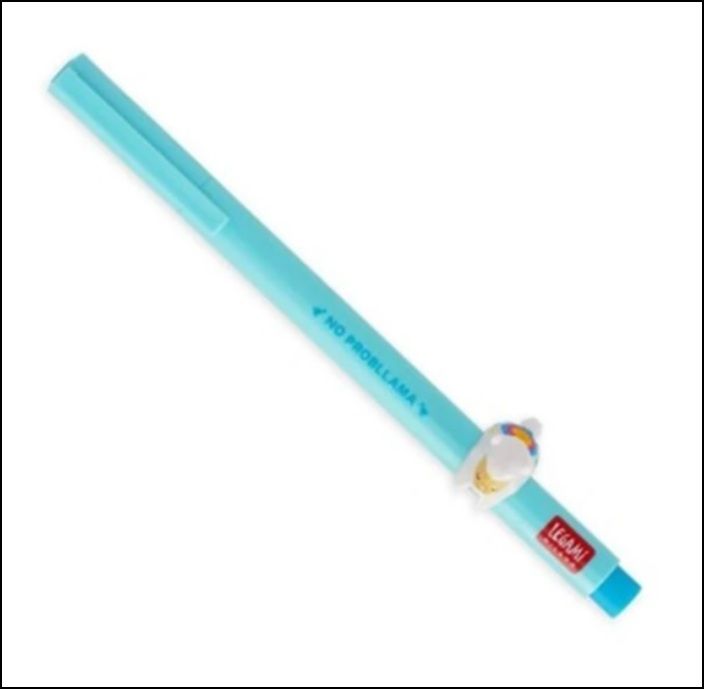 Gel Pen with Animal Decoration - Lovely Friends - Llama