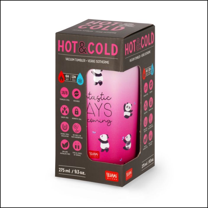 Vacuum Tumbler - Hot & Cold - Tumbler - Panda