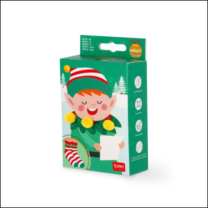 It´s a Match! - Non-Slip Socks - Elf - Adulto