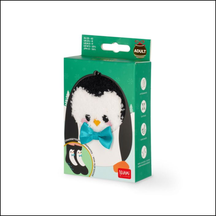 It´s a Match! - Non-Slip Socks - Penguin - Adulto