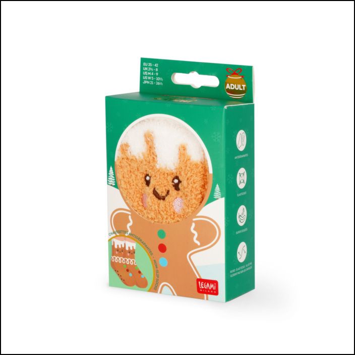 It´s a Match! - Non-Slip Socks - Gingerbread - Adulto