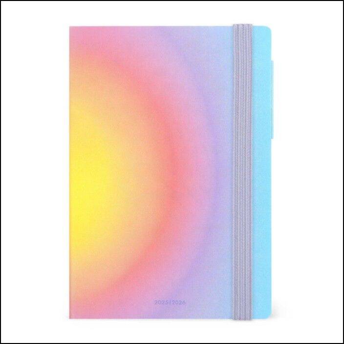 16-Month Diary - 2025/2026 - Medium Daily Diary - Aura