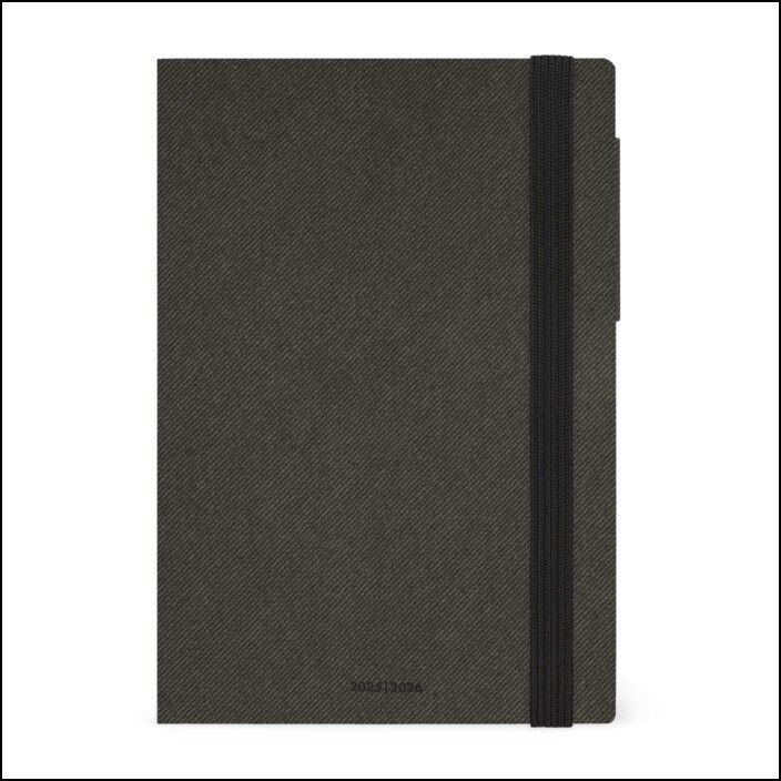 16-Month Diary - 2025/2026 - Medium Daily Diary - Deep Graphite