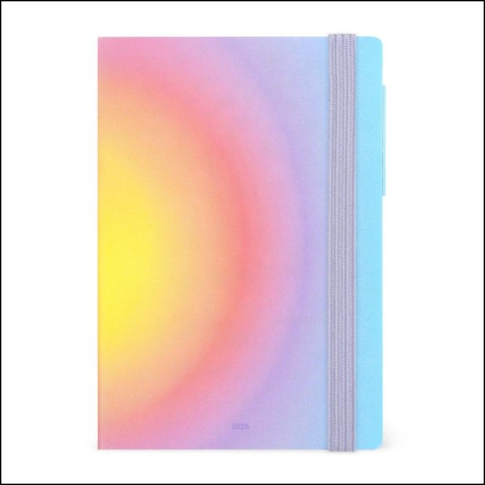 12-Month Diary - 2026 - Medium Weekly Diary - Aura
