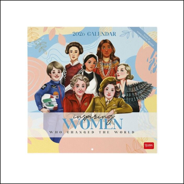 2026 Wall Calendar - Inspiring Women - 30x29