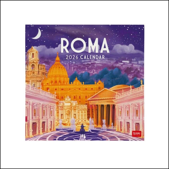 2026 Wall Calendar - Rome - 30x29