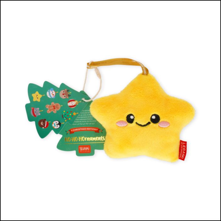 Plush Christmas Decoration - Oh-Oh-Ohrnaments - Star