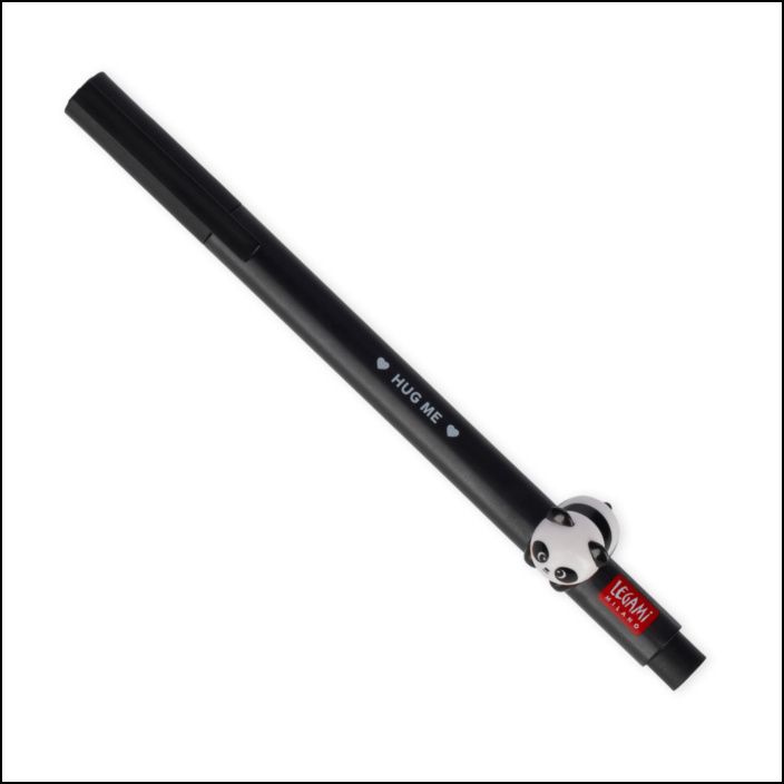 Gel Pen with Animal Decoration - Lovely Friends - Panda