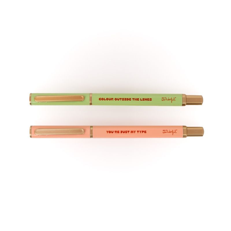 Conjunto de 2 canetas - You're Just My Type